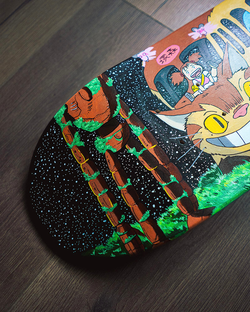 Studio Ghibli Version 2 Custom Skateboard