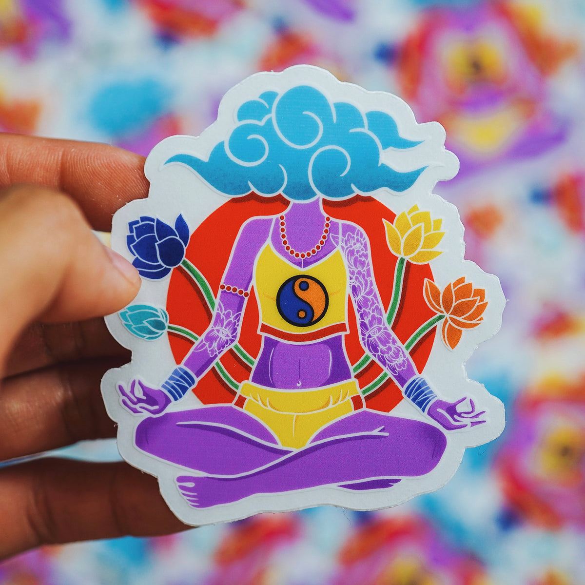 Presence (Set of 2 Clear Stickers)