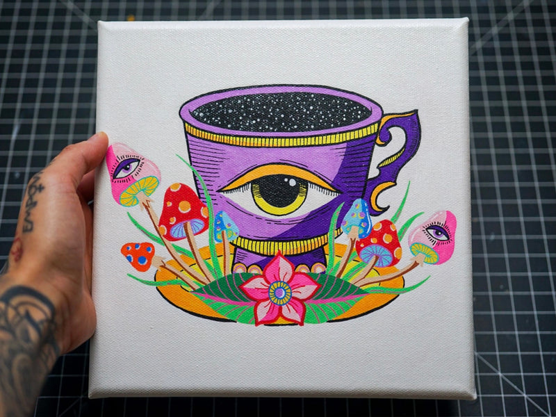 Funkadelic Cup Painting
