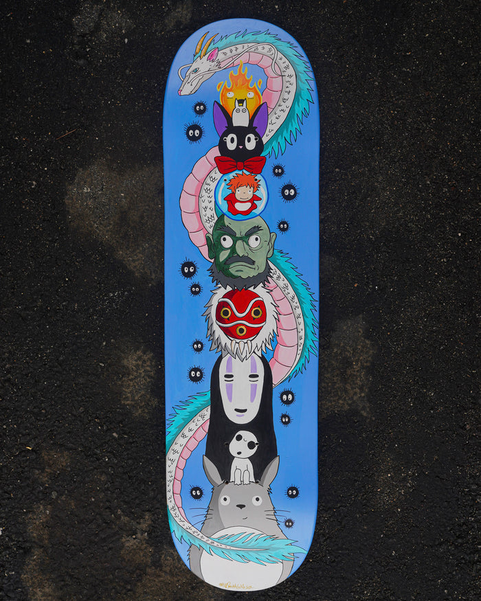 Studio Ghibli Custom Skateboard