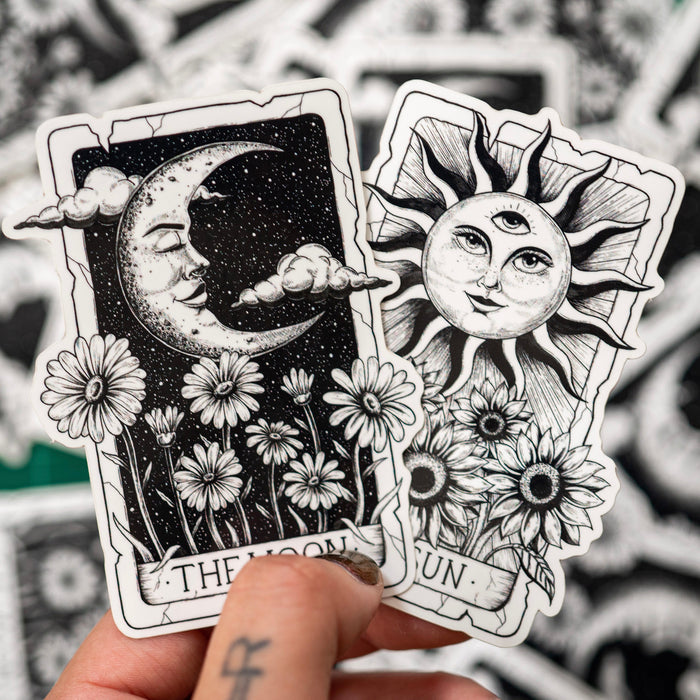 Sun and Moon Tarot (Set of 2 Stickers)