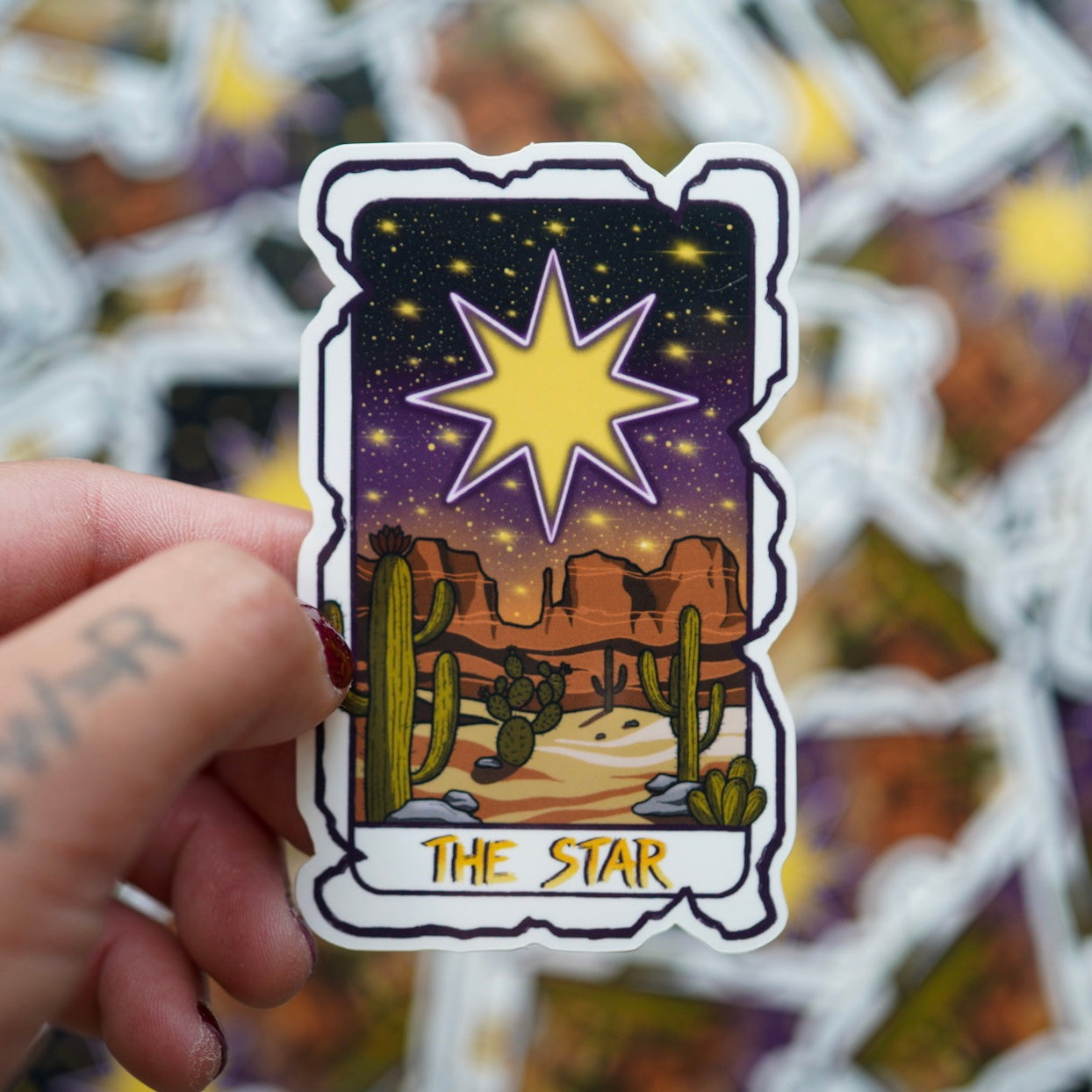 Tarot Card Stickers (Set of 4) – HEYEMILYDEE SHOP