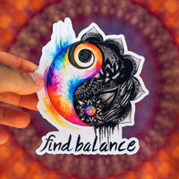 Find Balance Sticker
