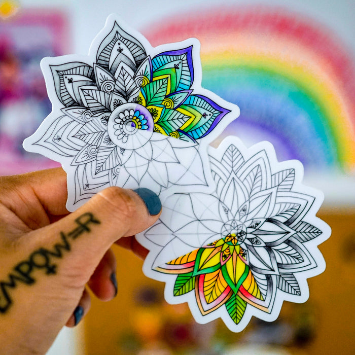 Mandala Seasons (Set of 2 Stickers)